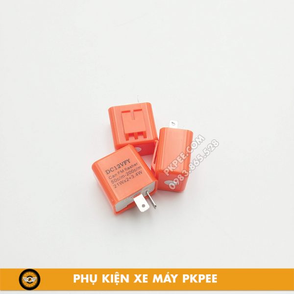 Cục Chớp Xi Nhan Điện Tử 12V Có Thể Điều Chỉnh Tốc Độ Nháy Xi Nhan - PKPEE